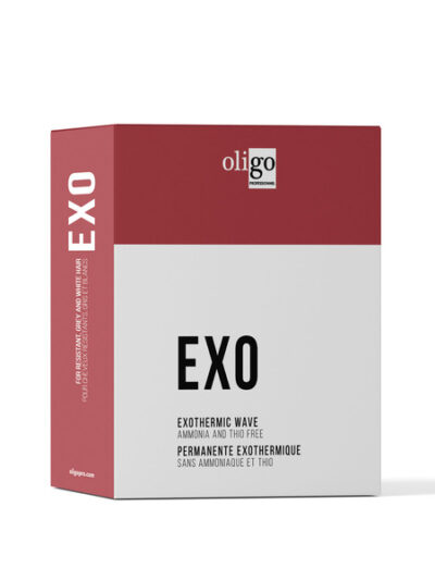 Soluție de permanent Exo pentru păr alb, gri, rezistent